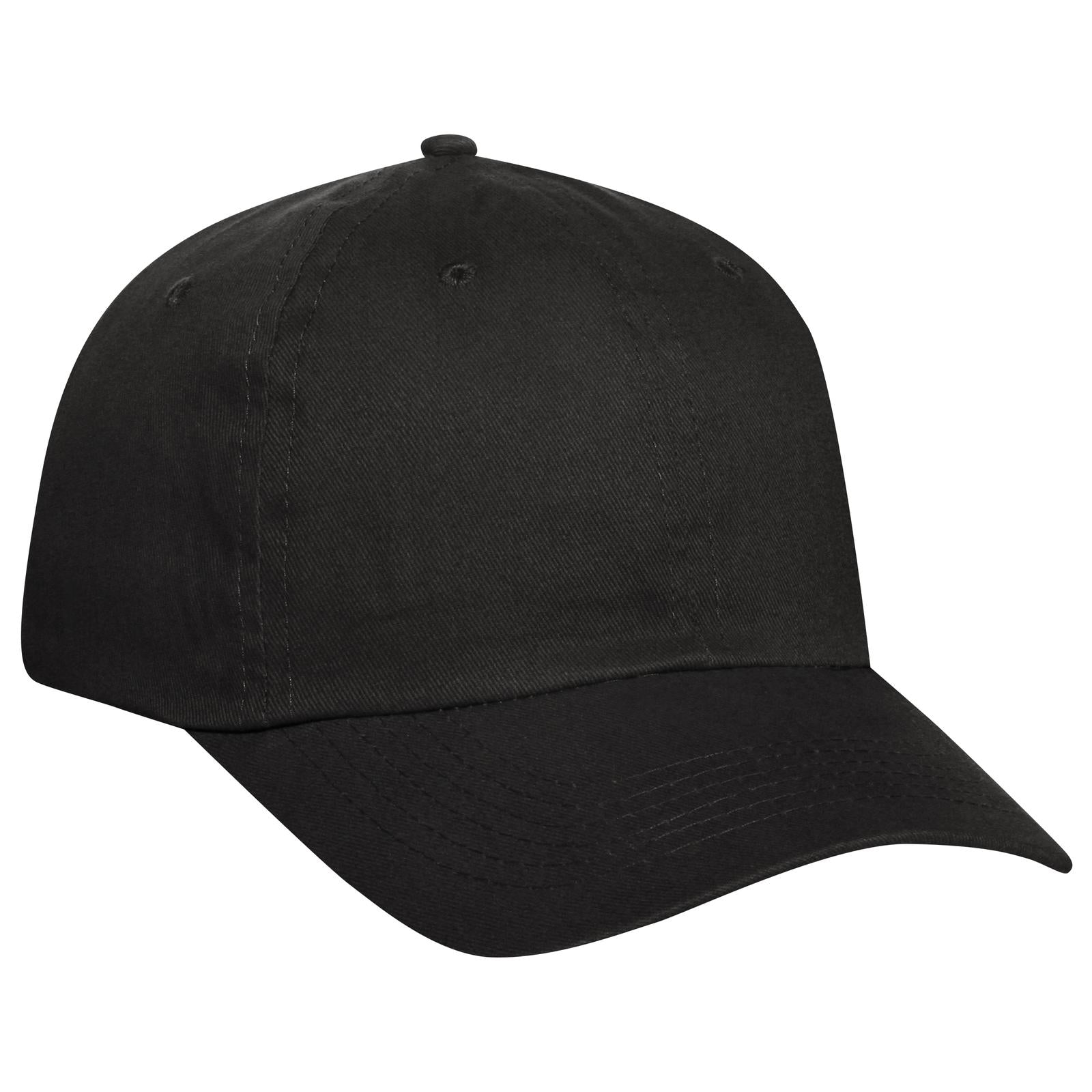 Custom Embroidered or DTF Printed - OTTO CAP® 6 Panel Low Profile Baseball Cap