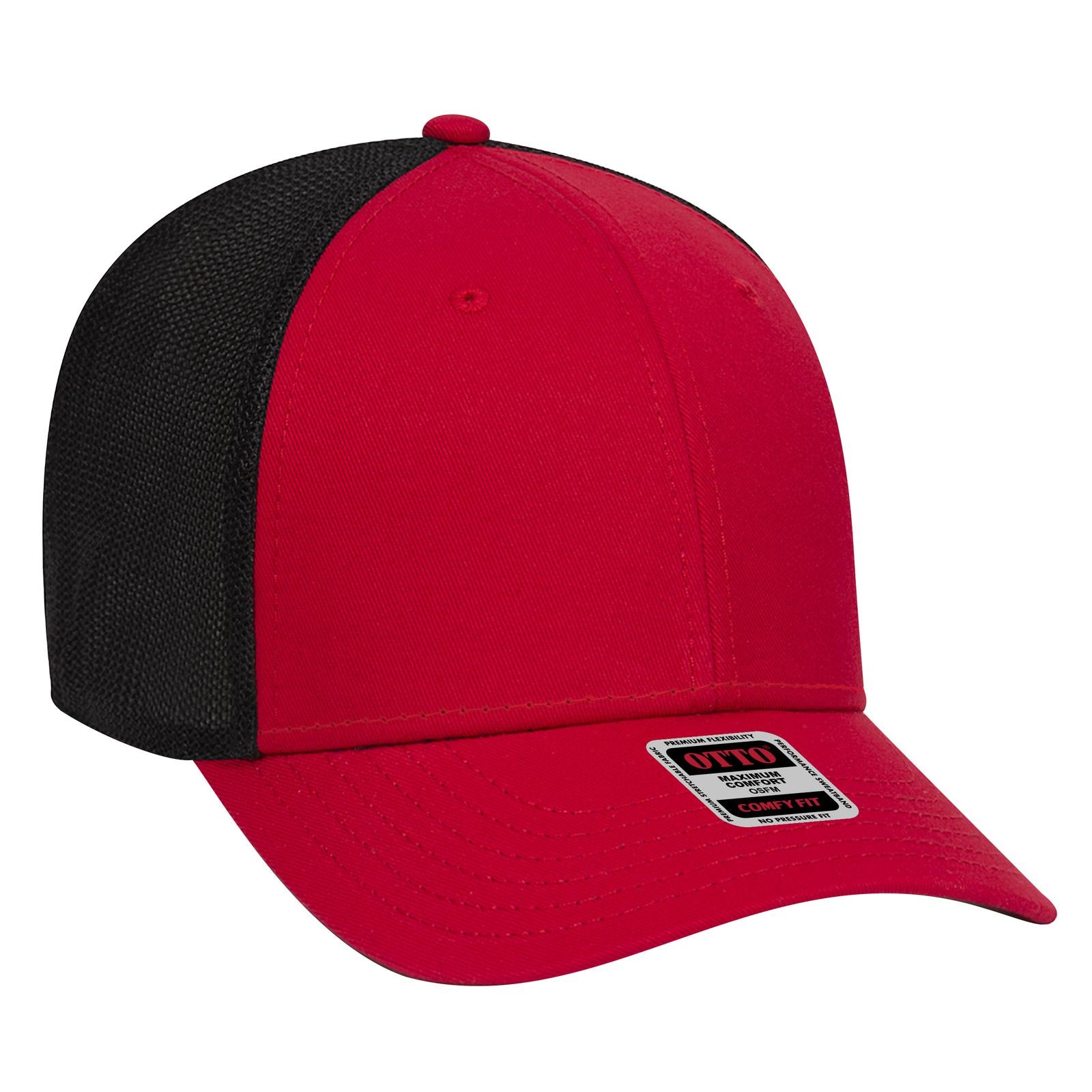 Custom Embroidered or DTF Printed - OTTO CAP® OTTO COMFY FIT® 6 Panel Low Profile Mesh Back Trucker Hat