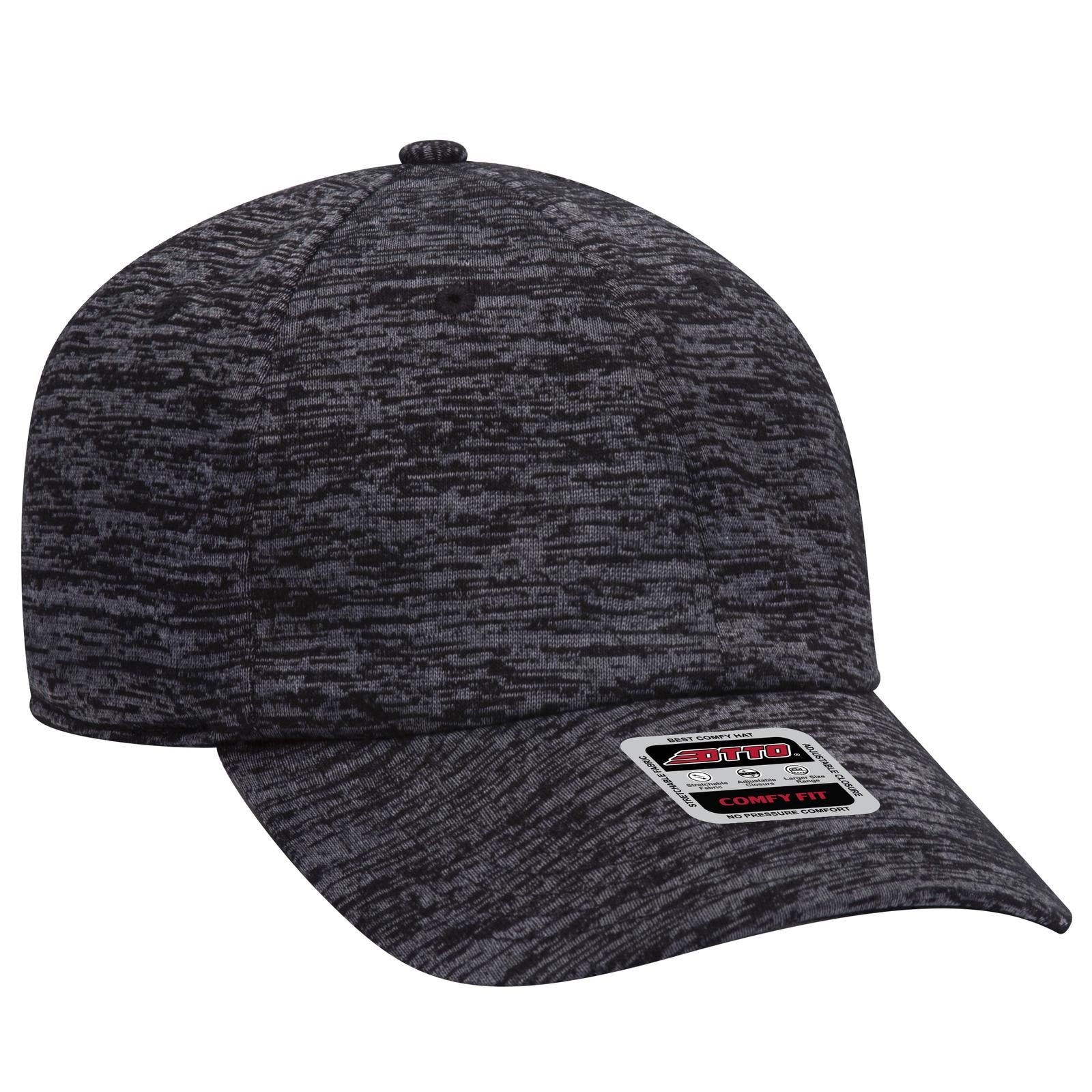 Custom Embroidered or DTF Printed - OTTO CAP® OTTO COMFY FIT® 6 Panel Low Profile Baseball Cap