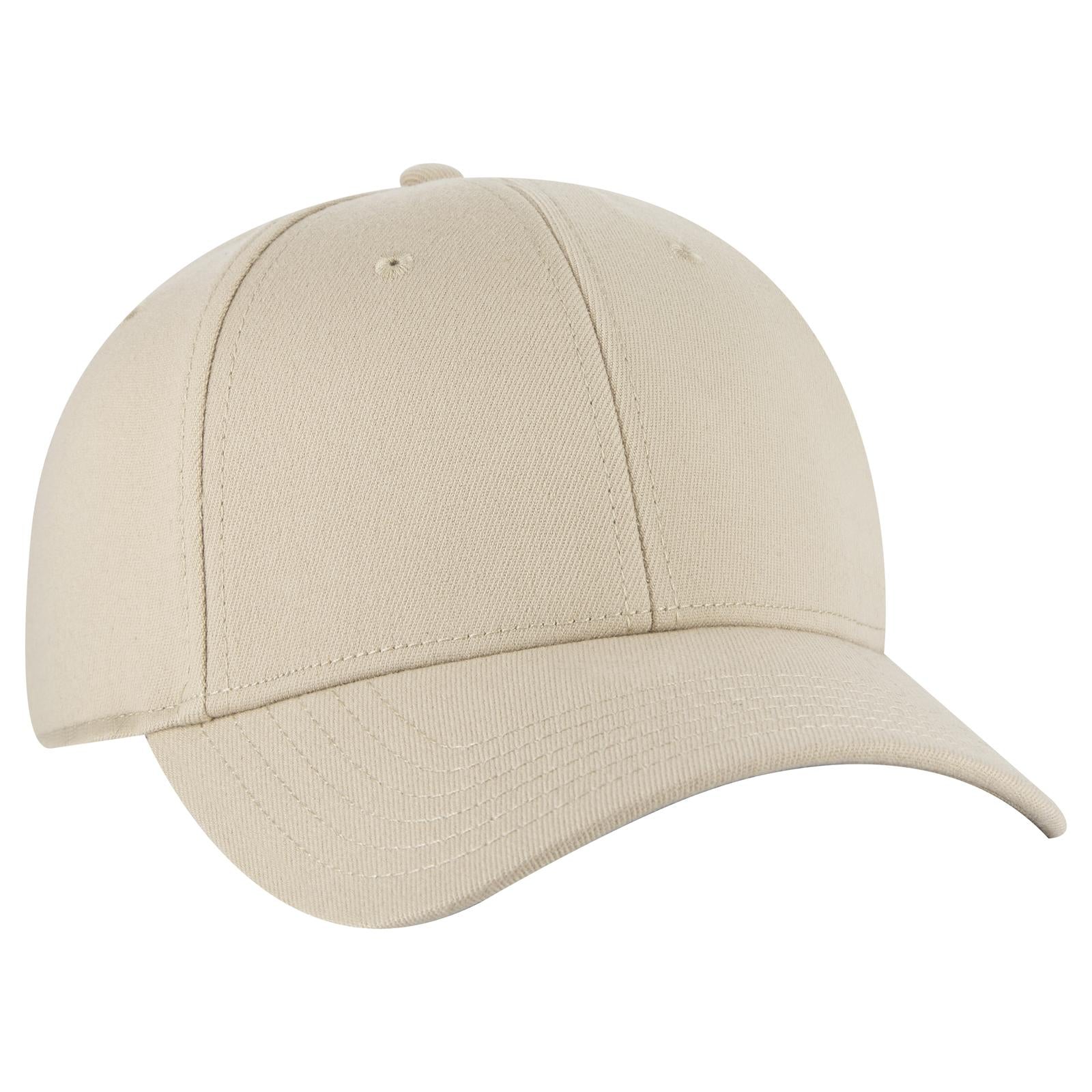 Custom Embroidered or DTF Printed - OTTO CAP® OTTO FLEX® Fitted 6 Panel Low Profile Baseball Cap