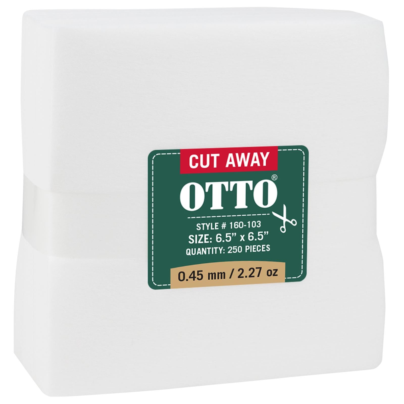 Custom Embroidered or DTF Printed - OTTO Embroidery Stabilizer Backing Cut Away Sheets
