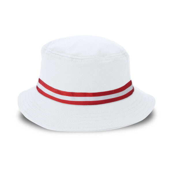 Custom Embroidery - Imperial - WHITE / 1371 THE OXFORD BUCKET