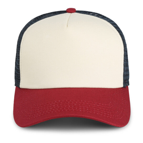 Custom Embroidery - Imperial - 1287 5 PANEL MESHBACK TRUCKER CAP