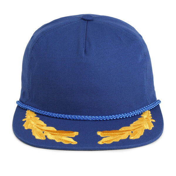 Custom Embroidery - Imperial - DNA005 THE SKIPPER ROPE CAP