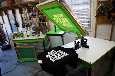 Screen Printing Setup