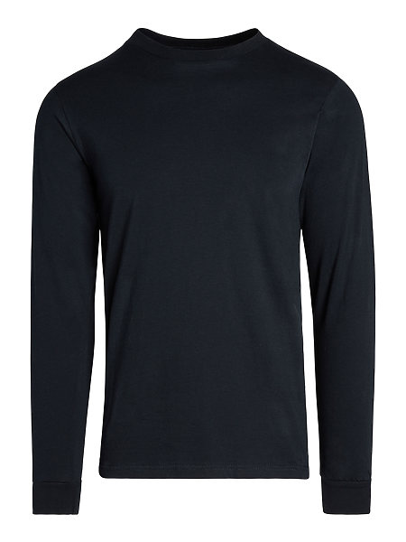 Custom Embroidery - Zuni - Premium Long Sleeve Crew Neck Tee - ZS1005