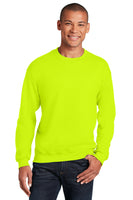 Custom Embroidery on Gildan® - Heavy Blend™ Crewneck Sweatshirt - Includes one 4in x 4in Embroidery