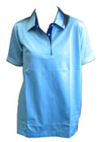 Model 1680L - Sunrise Classic Cut Ladies Polo Shirt - Placket Knit Trim Shirt - Contrast Piping