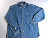 Style 2196 - Sunrise Classic Cut Denim Button Up Long Sleeve Shirt