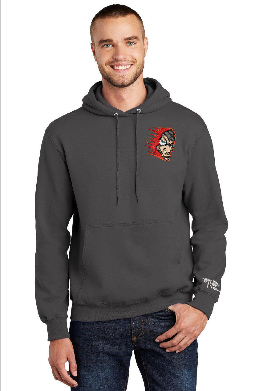 Larry Lurch Fagan - 3face - Custom Embroidered Hoodie