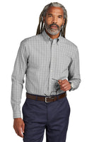 Custom Embroidered - Brooks Brothers® Wrinkle-Free Stretch Patterned Shirt BB18008