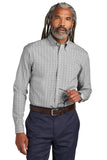 Custom Embroidered - Brooks Brothers® Wrinkle-Free Stretch Patterned Shirt BB18008