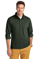 Custom Embroidered - Brooks Brothers® Mid-Layer Stretch 1/2-Button BB18202