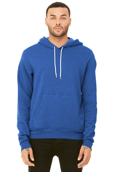 Canvas pullover hoodie top