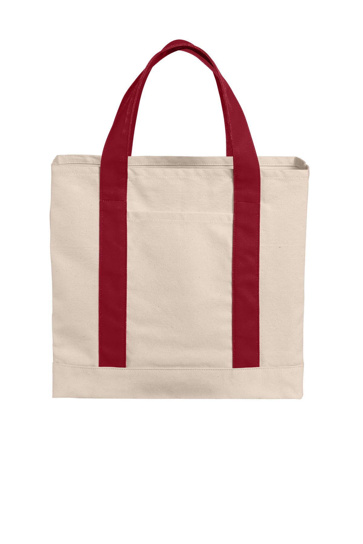 Port Authority® Cotton Canvas Two-Tone Tote BG429