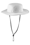 Custom Embroidered Outdoor Wide-Brim Hat with Sun Shade Flap. C920