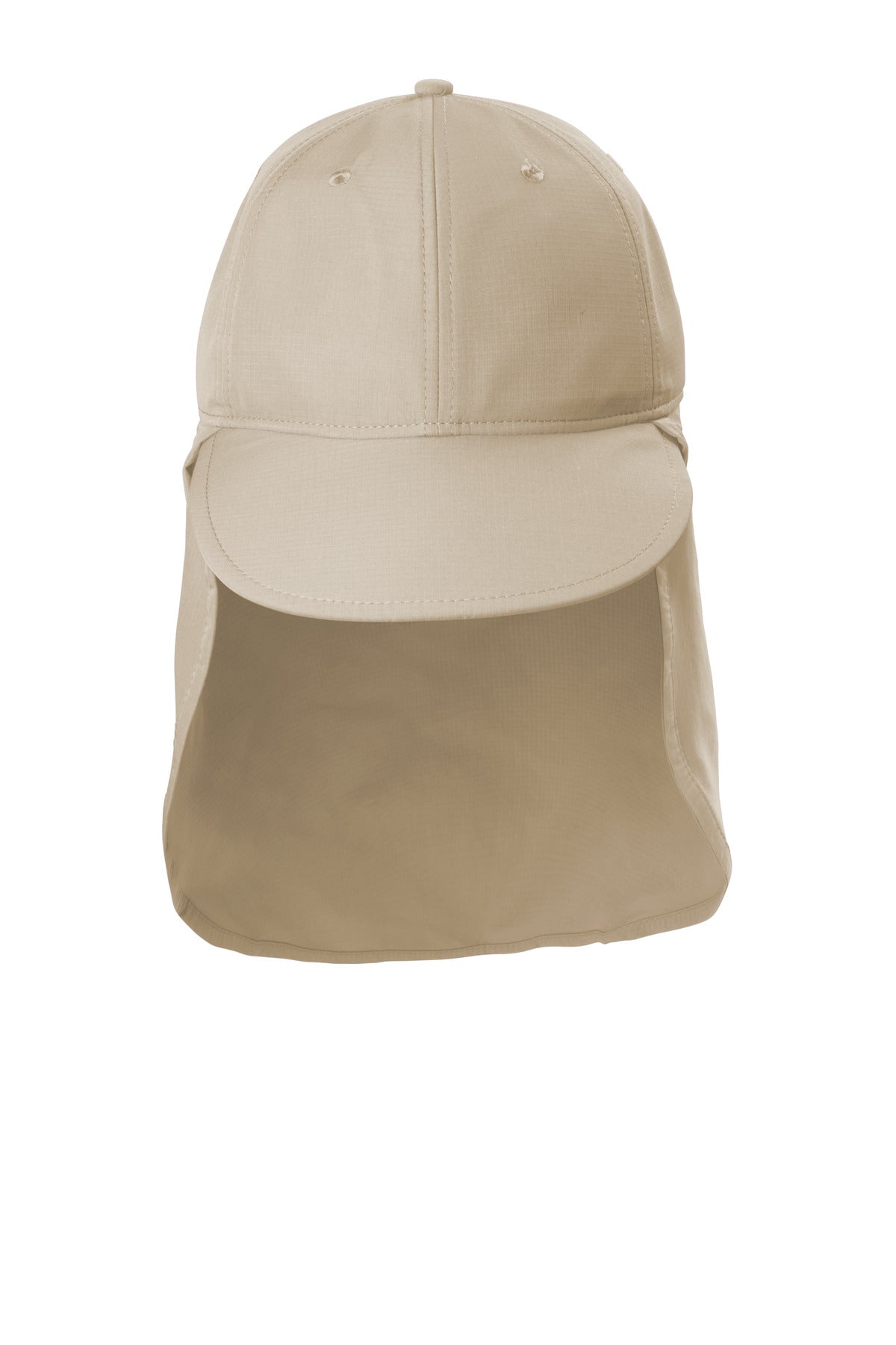 Custom Embroidered Outdoor UV Sun Shade Cap - Includes one 4in x 2in Embroidery