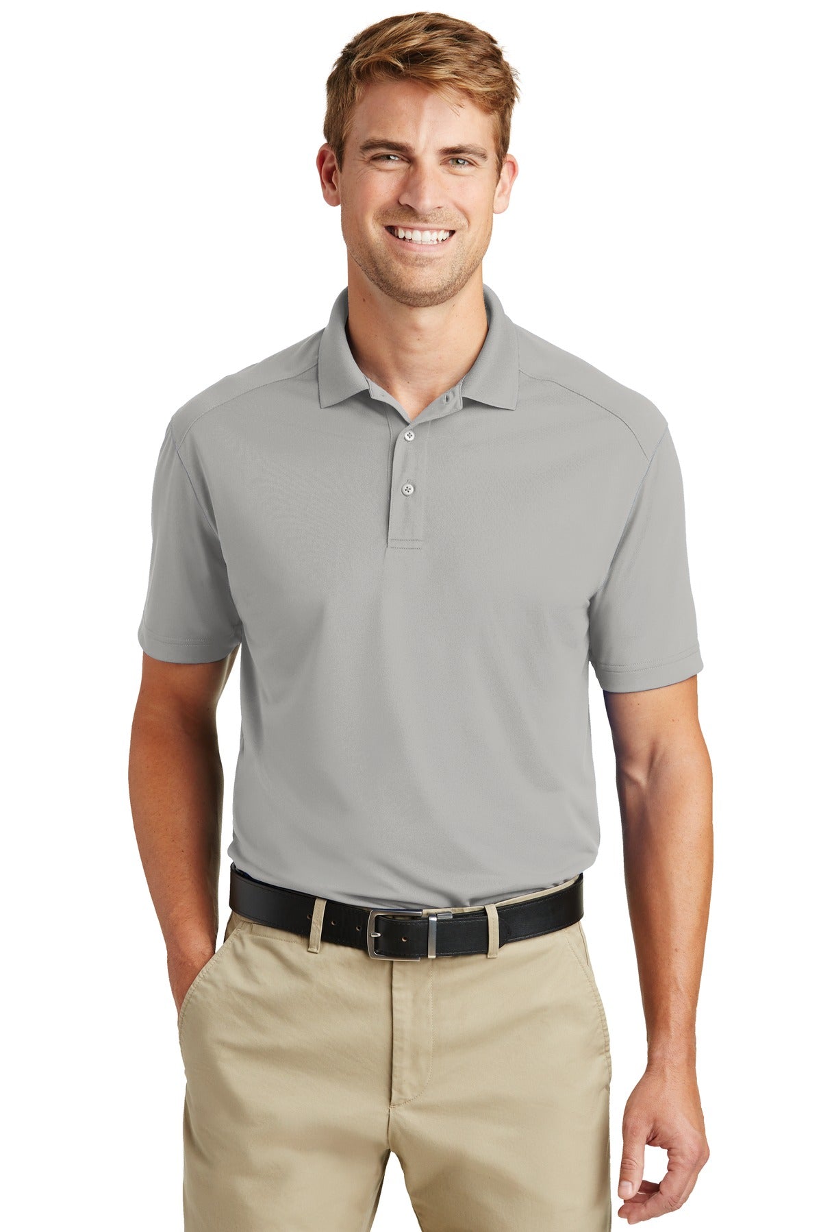 Custom Embroidered CornerStone® Select Lightweight Snag-Proof Polo. CS418