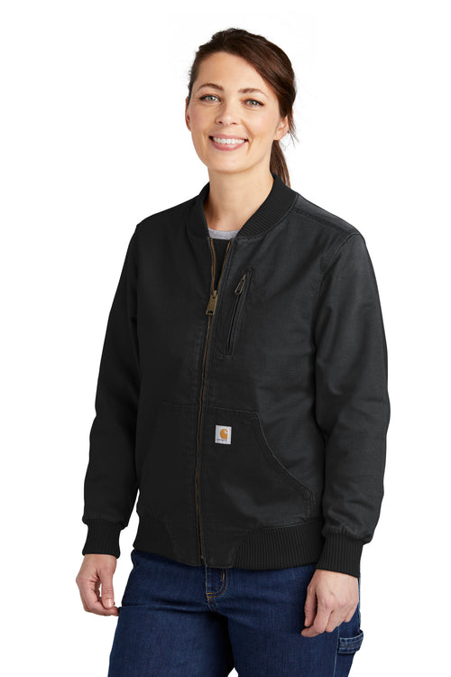 Carhartt Women's Women's Rugged Flex® Relaxed Fit Canvas Jacket - 1025 –  WORK N WEAR