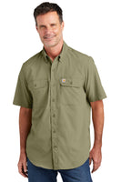 Custom Embroidered - Carhartt Force® Solid Short Sleeve Shirt CT105292