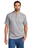Custom Embroidered - Carhartt® Short Sleeve Henley T-Shirt CTK84