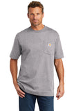 Custom Embroidered - Carhartt ® Workwear Pocket Short Sleeve T-Shirt. CTK87