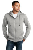 Custom Embroidered - District ® Perfect Weight ® Fleece Full-Zip Hoodie DT1103