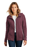 Custom Embroidered - District ® Women's Perfect Weight ® Fleece Drop Shoulder Full-Zip Hoodie DT1104