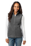 Custom Embroidered - Eddie Bauer® - Ladies Fleece Vest. EB205