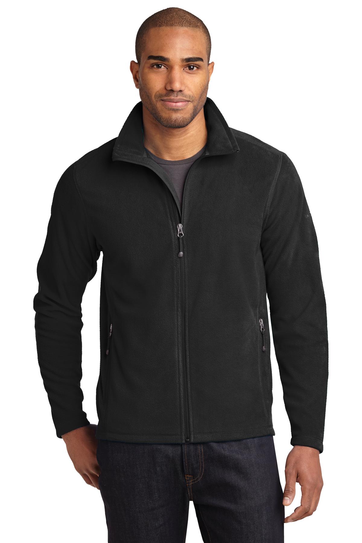 Custom Embroidered - Eddie Bauer® Full-Zip Microfleece Jacket. EB224