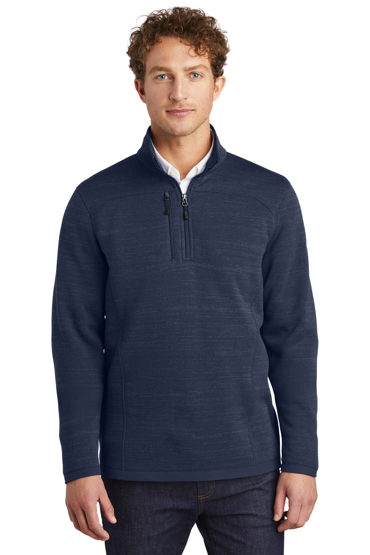 Custom Embroidered - Eddie Bauer ® Sweater Fleece 1/4-Zip. EB254