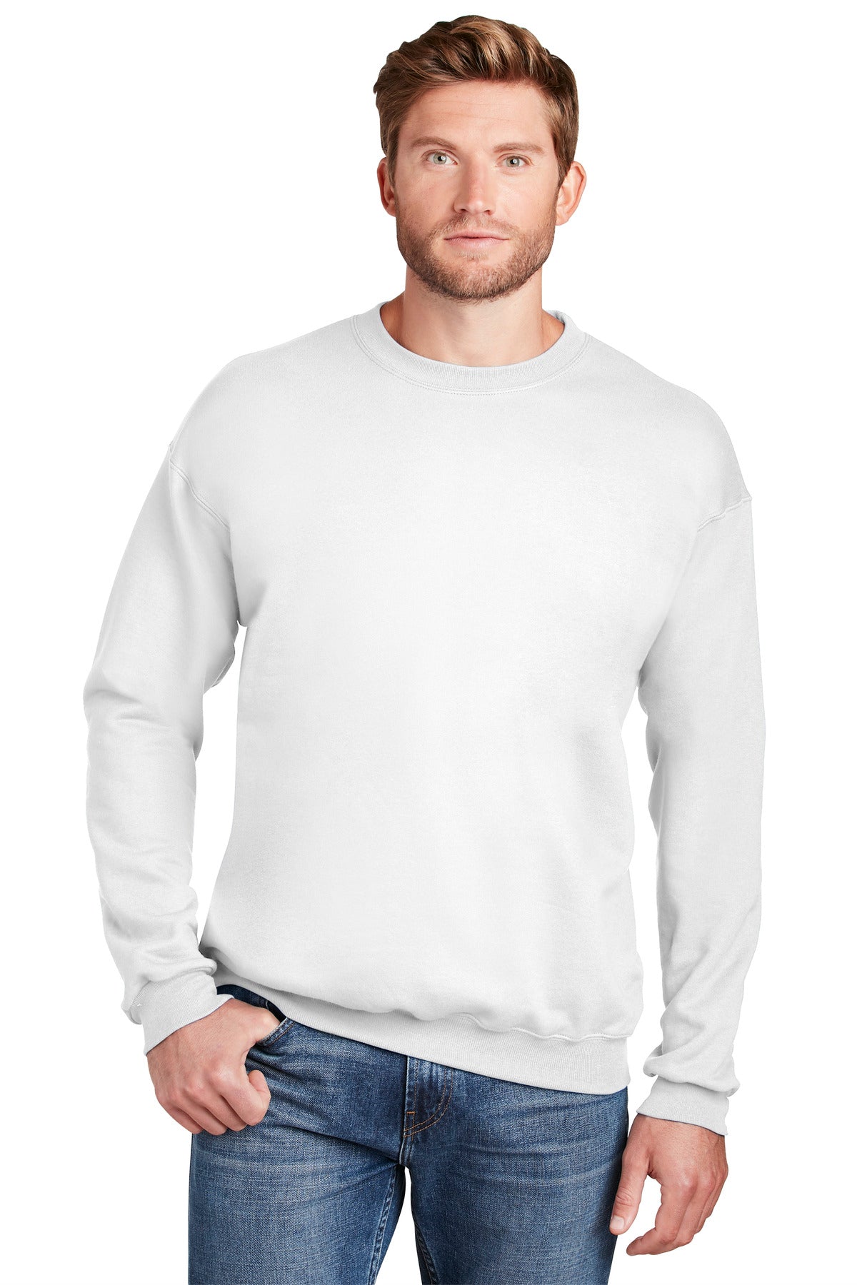 Hanes® Ultimate Cotton® - Crewneck Sweatshirt. F260