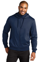 Custom Embroidered - Port Authority® Smooth Fleece Hooded Jacket F814