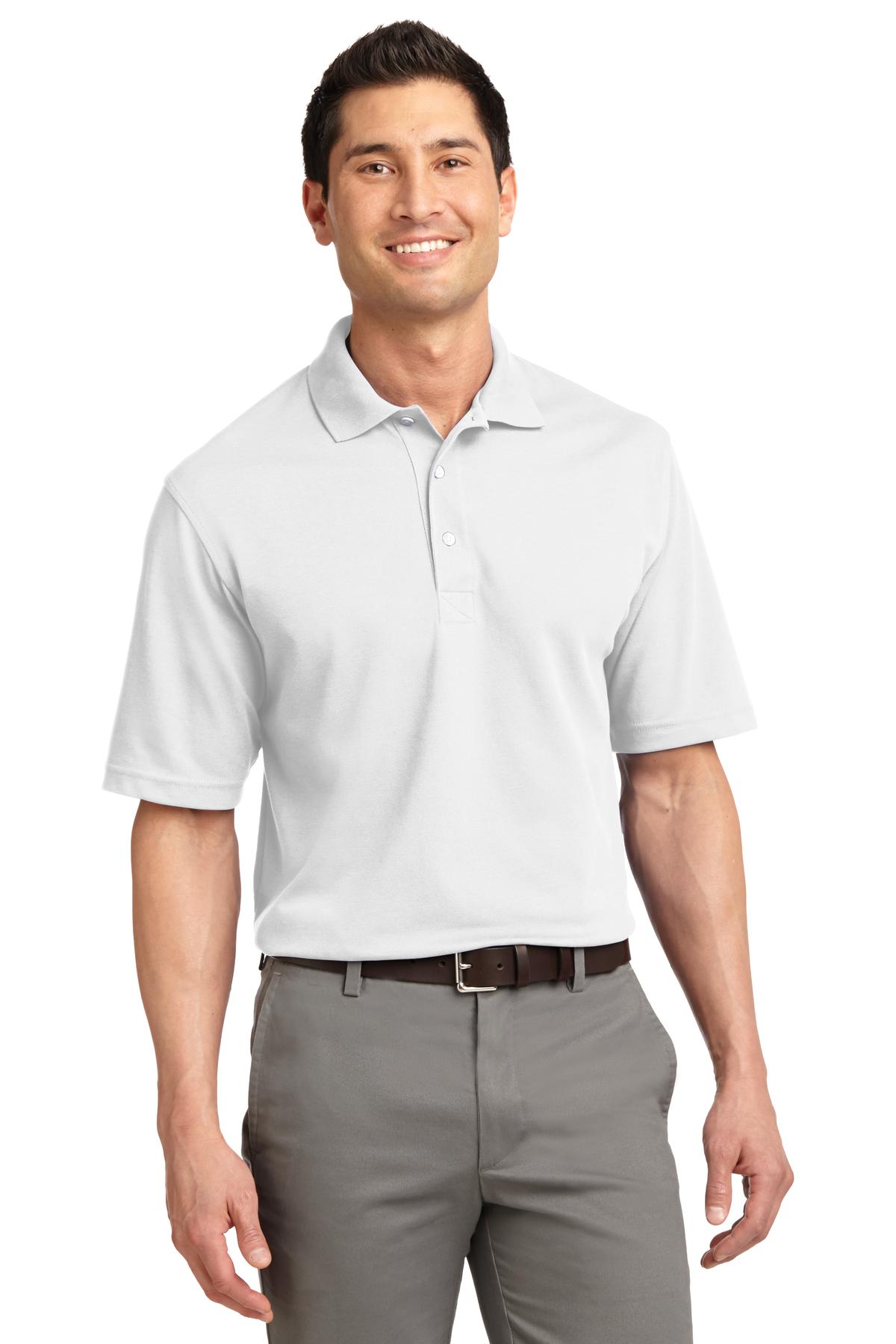 Custom Embroidered Port Authority Rapid Dry Polo.  K455