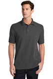 Custom Embroidered - Port & Company® Combed Ring Spun Pique Polo. KP1500