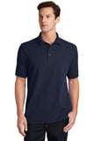 Custom Embroidered - Port & Company® Combed Ring Spun Pique Polo. KP1500