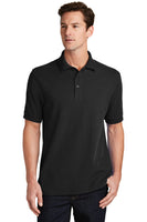 Custom Embroidered - Port & Company® Combed Ring Spun Pique Polo. KP1500