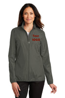 Custom Embroidered Ladies Zephyr Full-Zip Golf Jacket - 4in x 4in Embroidery Included - No Setup