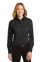 Custom Embroidered - Port Authority® Ladies Long Sleeve Easy Care Shirt.  L608
