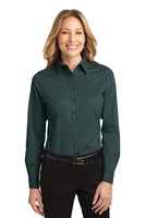 Custom Embroidered - Port Authority® Ladies Long Sleeve Easy Care Shirt.  L608