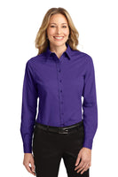 Custom Embroidered - Port Authority® Ladies Long Sleeve Easy Care Shirt.  L608