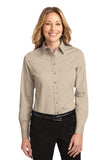 Custom Embroidered - Port Authority® Ladies Long Sleeve Easy Care Shirt.  L608