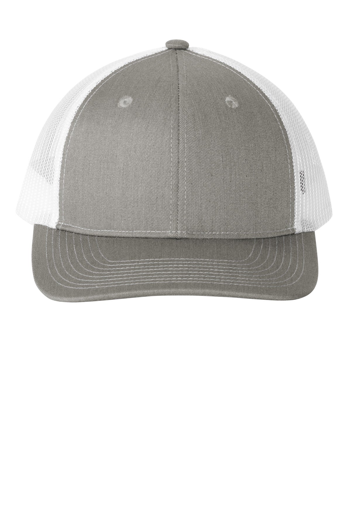 キャップ HOLYNUMBER7 Recycled poly long brim camp cap gray Port Authority® Snapback Ponytail Trucker Cap LC111