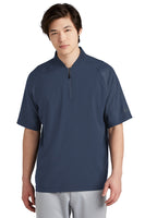 Custom Embroidered - New Era ® Cage Short Sleeve 1/4-Zip Jacket. NEA600