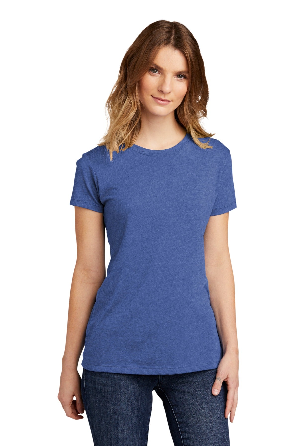 Next Level 6710 Women's Triblend Short Sleeve Crew - Purple Rush
