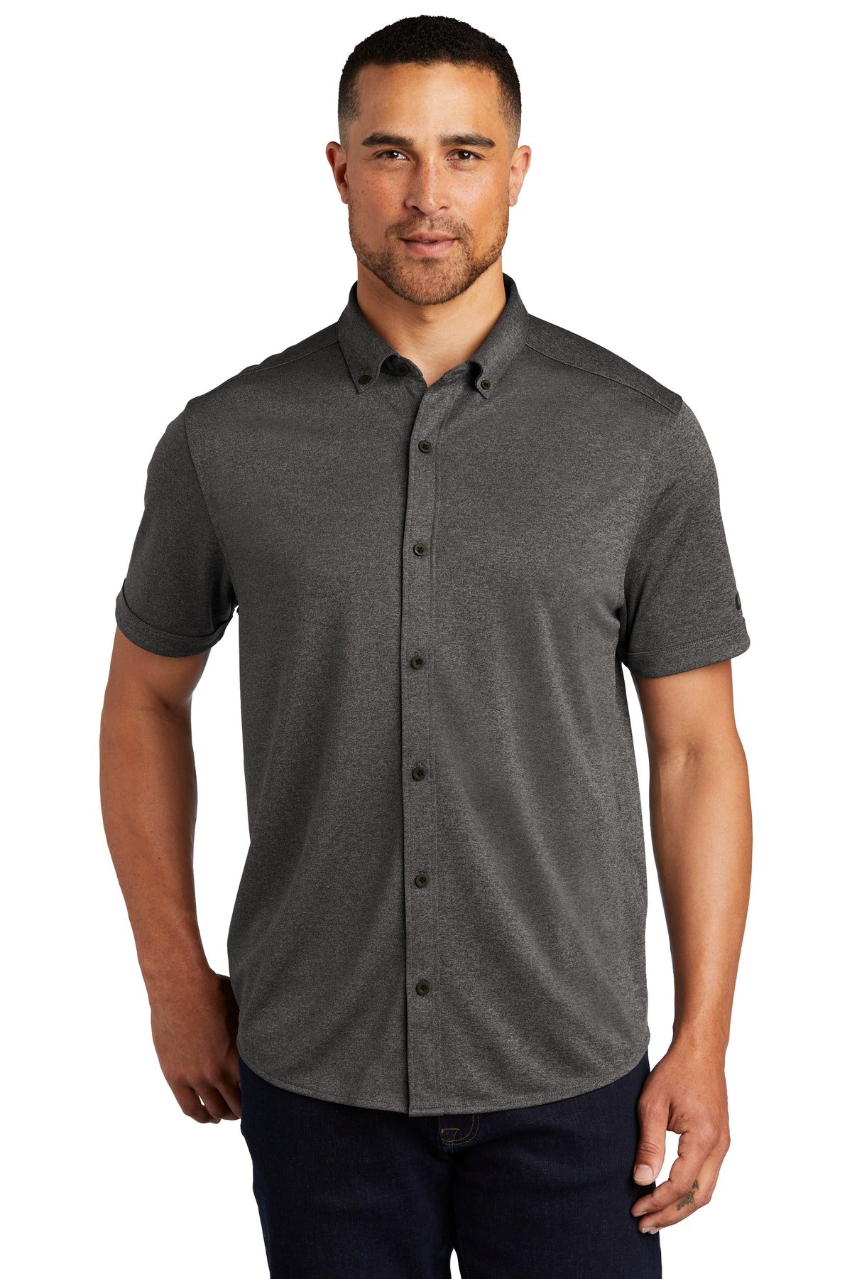 OGIO ® Gravitate Full-Button Polo. OG141