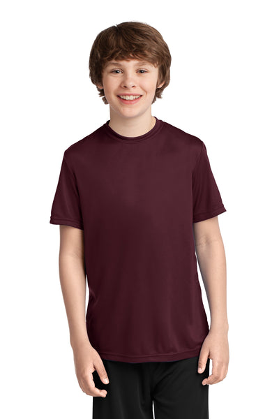 Custom Embroidered - Port & Company® Youth Performance Tee. PC380Y