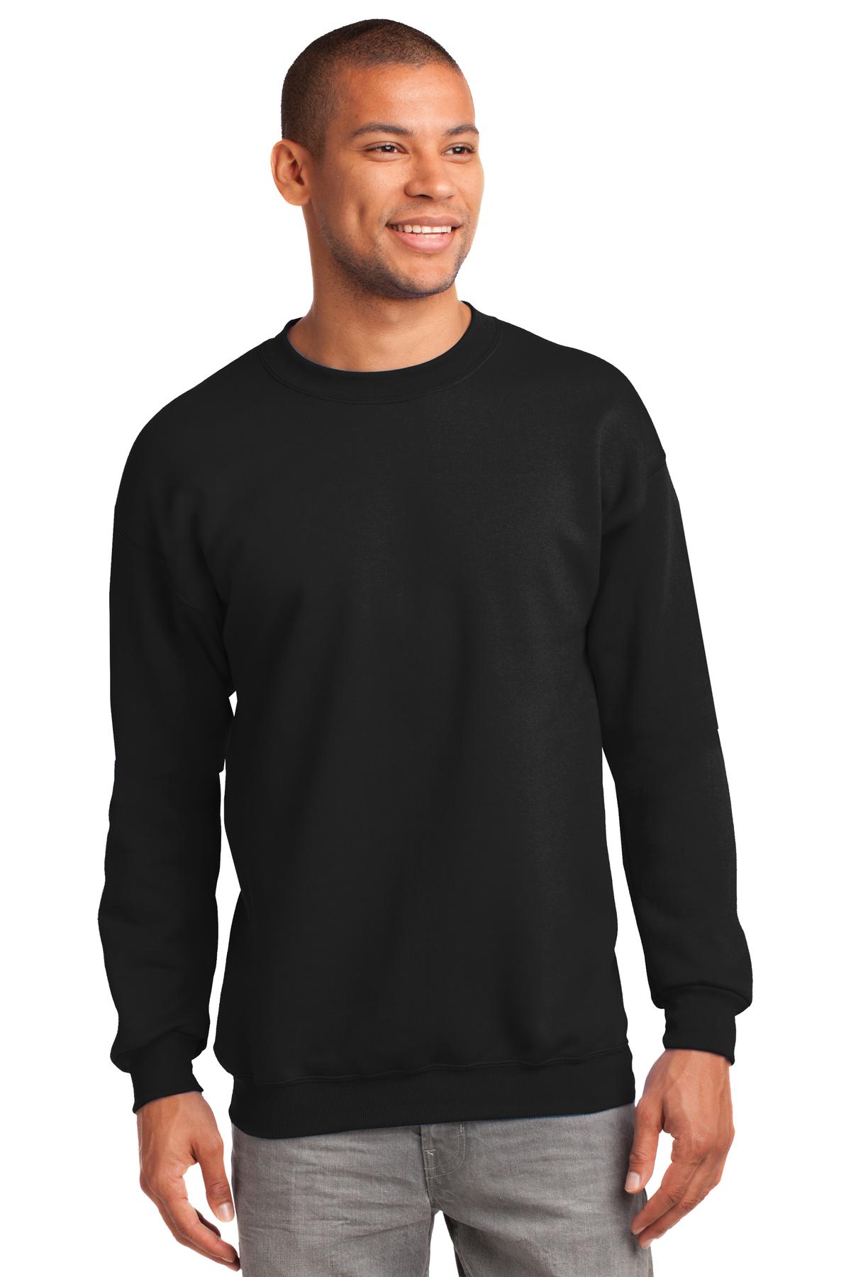 Port & Company® Tall Essential Fleece Crewneck Sweatshirt. PC90T