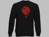 Reach by Larry Lurch Fagan - Custom Embroidery on Crewneck Sweater