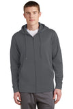 Custom Embroidered Sport-Tek® Sport-Wick® Fleece Full-Zip Hooded Jacket.  ST238
